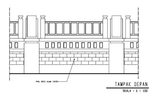 CONTOH RAB DAN GAMBAR PEKERJAAN PAGAR KANTOR
