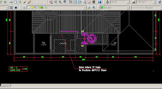 Gambar Autocad Pekerjaan Elektrikal Rumah Dua Lantai