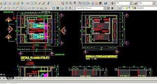 Referensi Gambar Autocad Ruang Genset